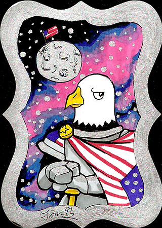 The Eagle Has Land