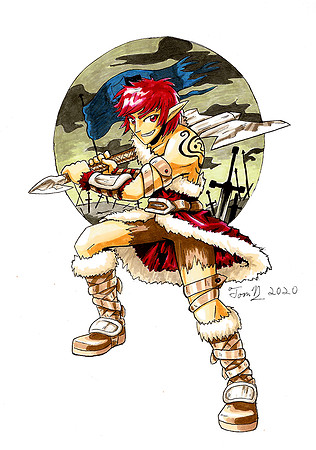 Elf, Barbarian