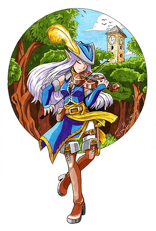 Elf, Bard